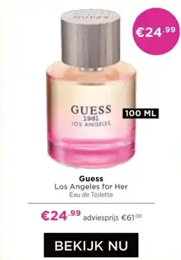 ICI Paris XL Guess Los Angeles for Her aanbieding