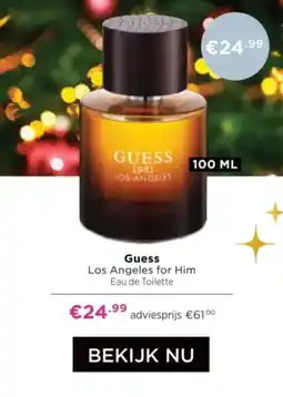 ICI Paris XL Guess Los Angeles for Him aanbieding