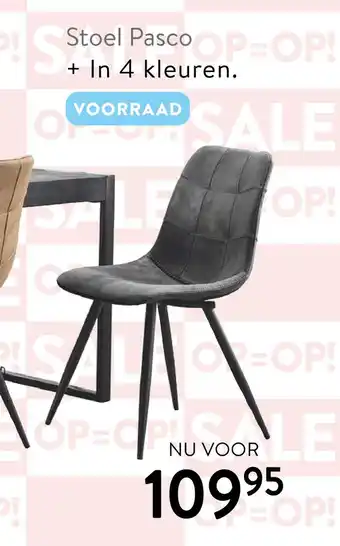 Profijt Meubel Stoel Pasco aanbieding