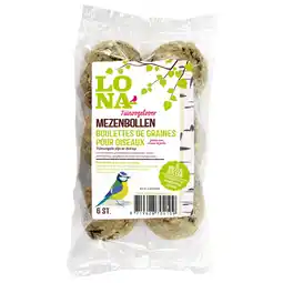 Pets Place Lona Mezenbollen - Vogelvoer - 6 stuks aanbieding