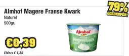Budget Food Almhof Magere Franse Kwark aanbieding
