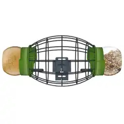 Pets Place Lona Voerkooi Ovaal V10 - Voersilo - Groen Zwart aanbieding