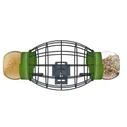 Pets Place Lona Voerkooi Ovaal V10 - Voersilo - Groen Zwart aanbieding