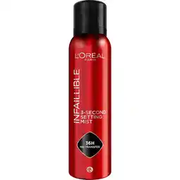 Etos L'Oréal Paris Jumbo Setting Spray 150 ML aanbieding