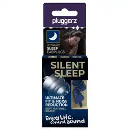 Kruidvat Pluggerz Silent Sleep Oordoppen aanbieding