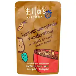 Etos Ella's Kitchen Bio Runderstoof + Wortel 190G 8+ aanbieding