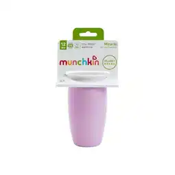 Etos Munchkin Miracle Sippy Cup Paars aanbieding