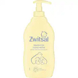 Etos Zwitsal Zeepvrije Wascrème 400 ML aanbieding