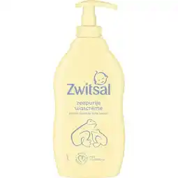 Etos Zwitsal Zeepvrije Wascrème 400 ML aanbieding