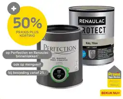 Praxis Op Perfection en Renaulac binnenlakken aanbieding