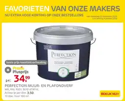 Praxis Perfection muur en plafondverf aanbieding
