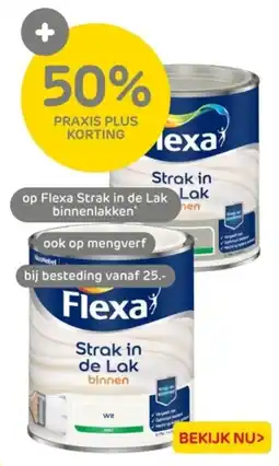 Praxis Op Flexa Strak in de Lak binnenlakken aanbieding