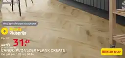 Praxis Cando pvc vloer plank create aanbieding