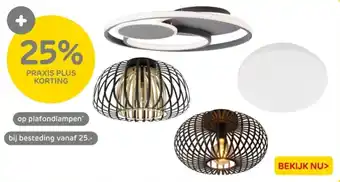 Praxis Op plafondlampen aanbieding