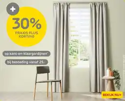 Praxis Op kant-en-klaargordijnen aanbieding