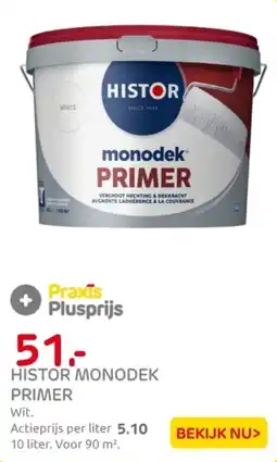 Praxis Histor monodek primer aanbieding