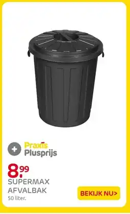 Praxis Supermax afvalbak aanbieding
