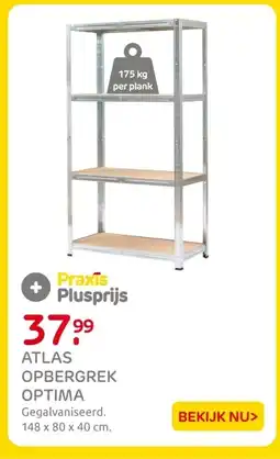 Praxis Atlas opbergrek optima aanbieding