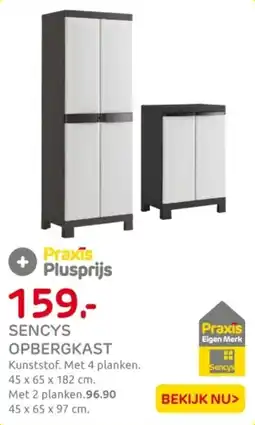 Praxis Sencys opbergkast aanbieding