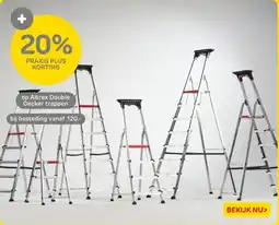 Praxis Altrex Double Decker trappen aanbieding