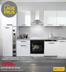 Praxis Keukenblok Maya aanbieding