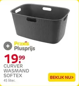 Praxis Curver wasmand softex aanbieding