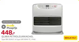 Praxis Qlima petroleumkachel aanbieding