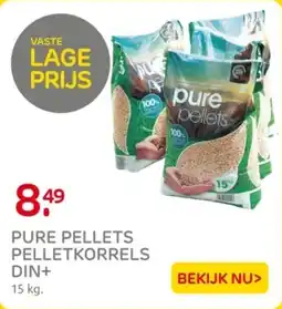 Praxis Pure pellets pelletkorrels din+ aanbieding