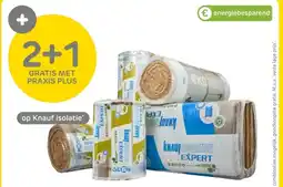 Praxis Knauf isolatie aanbieding
