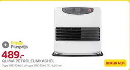 Praxis Qlima petroleumkachel aanbieding