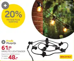 Praxis Xanlite Lichtsnoer aanbieding