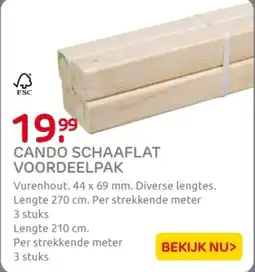 Praxis Cando schaaflat voordeelpak aanbieding