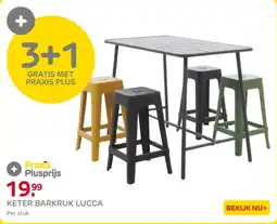 Praxis Keter barkruk lucca aanbieding