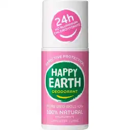 Etos Happy Earth 100% Natuurlijke Lavender Ylang Deodorant Roller 75 ML aanbieding