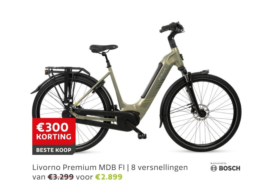 Stella Livorno Premium MDB FI | 8 versnellingen aanbieding bij Stella  fietsen