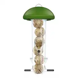Pets Place Lona Mezenbollenhouder M6 - Voersilo - 38 cm Groen Transparant aanbieding