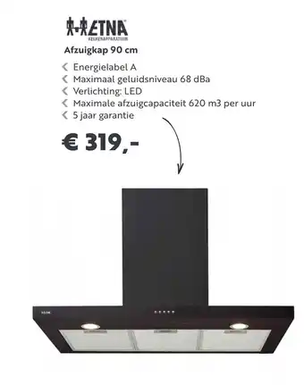 Superkeukens Etna Afzuigkap aanbieding