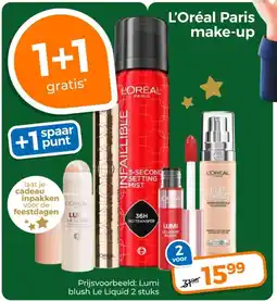 Trekpleister L'Oréal Paris make-up aanbieding