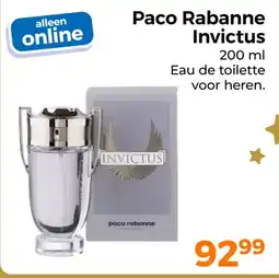 Trekpleister Paco Rabanne Invictus aanbieding