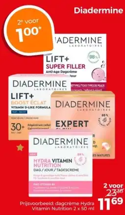 Trekpleister Diadermine pri aanbieding