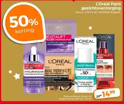 Trekpleister L'Oréal Paris gezichtsverzorging aanbieding