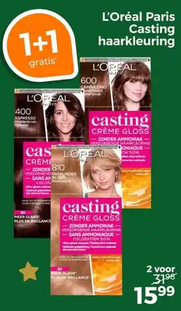Trekpleister L'Oréal Paris Casting haarkleuring aanbieding