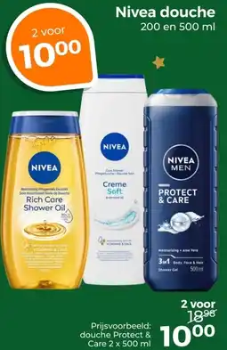 Trekpleister Nivea douche aanbieding