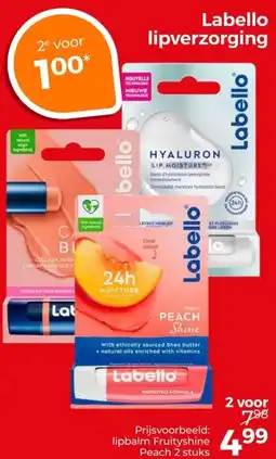 Trekpleister Labello lipverzorging aanbieding