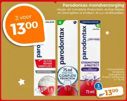 Trekpleister Parodontax mondverzorging aanbieding