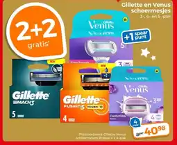 Trekpleister Gillette en Venus scheermesjes aanbieding
