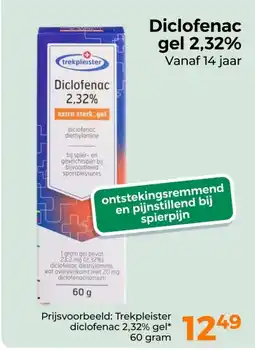 Trekpleister Diclofenac 2,32% aanbieding