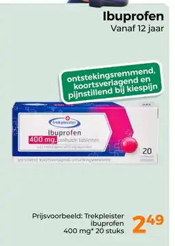 Trekpleister Ibuprofen aanbieding