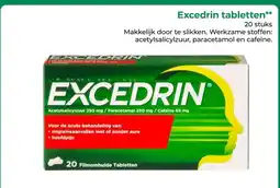 Trekpleister Excedrin tabletten aanbieding