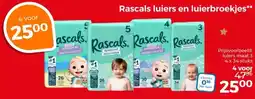 Trekpleister Rascals luiers en luierbroekjes aanbieding